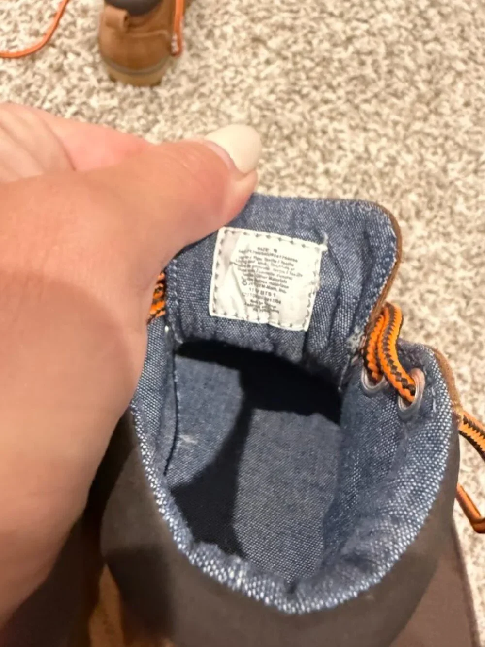 Gymboree Toddler Boy Boat Shoe Boots Size 5